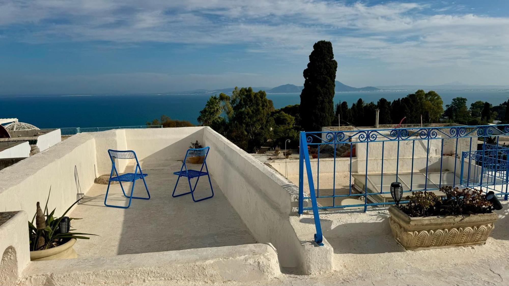 Panoramic 360 Degrees View Sidi Bousaid Sidi Bou Said Exterior photo