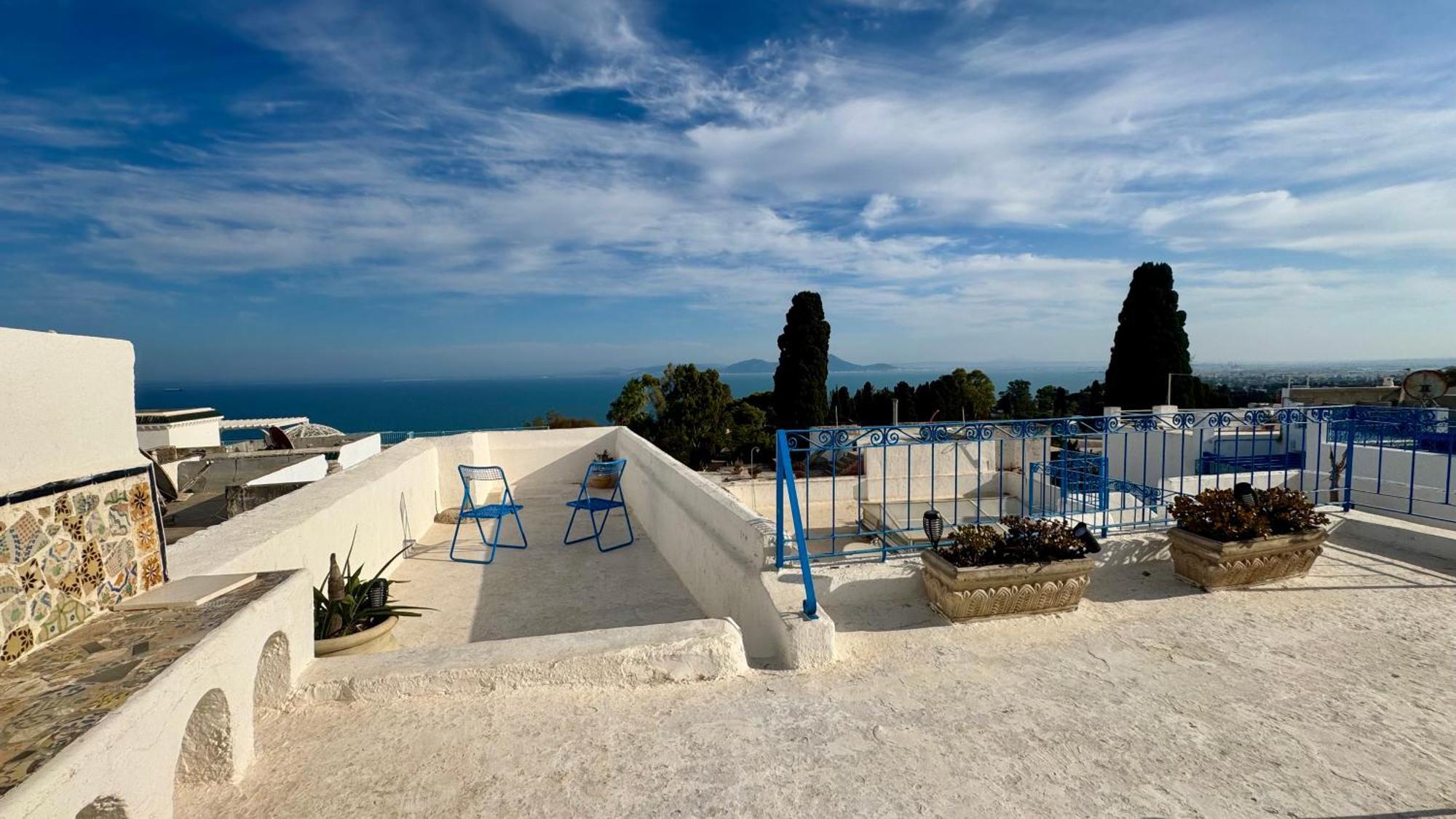Panoramic 360 Degrees View Sidi Bousaid Sidi Bou Said Exterior photo