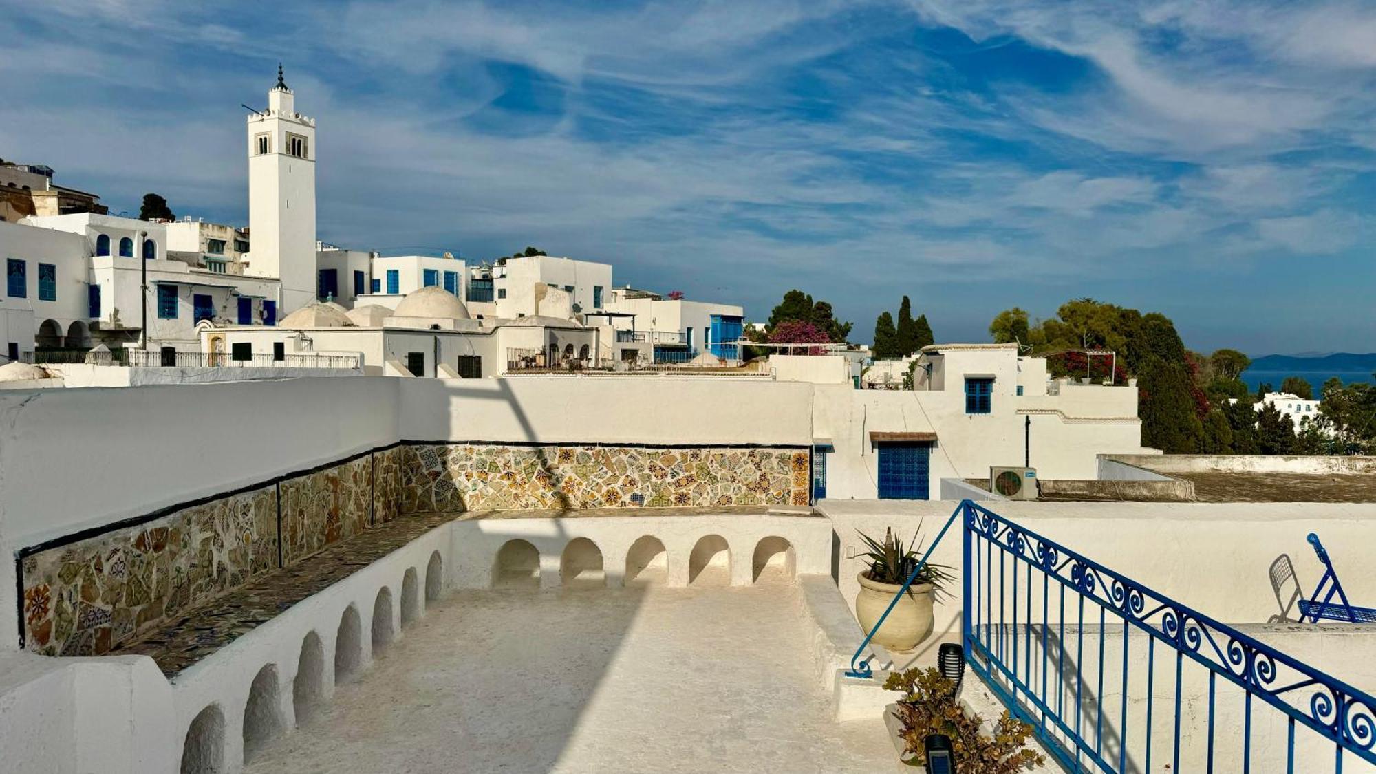 Panoramic 360 Degrees View Sidi Bousaid Sidi Bou Said Exterior photo